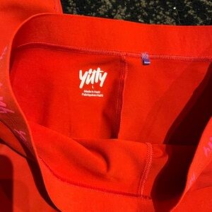 Yitty Red Leggings